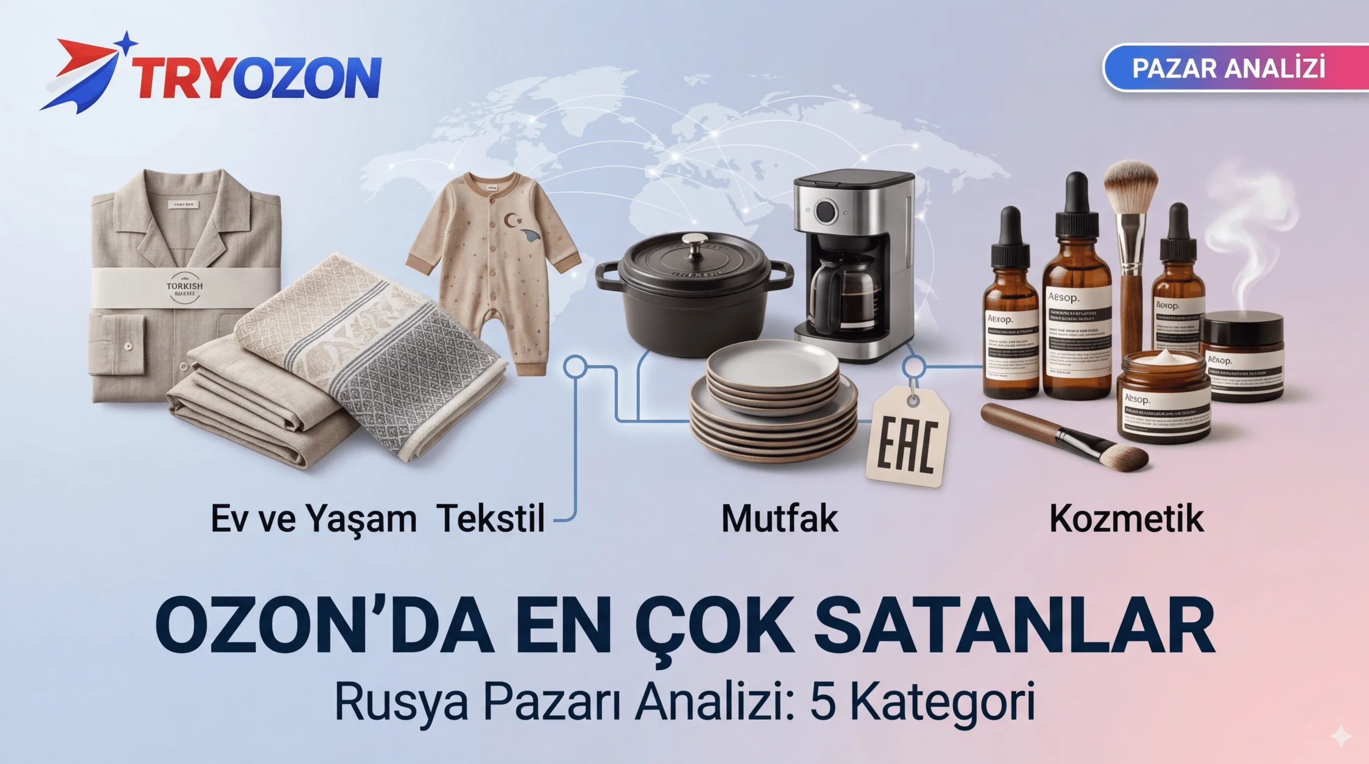 Ozon’da En Çok Satan Ürün Grupları: 2026 Rusya Pazarı Analizi